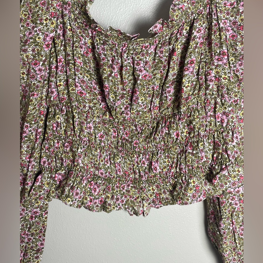 H&M Floral Crop Top - Picture 4 of 6